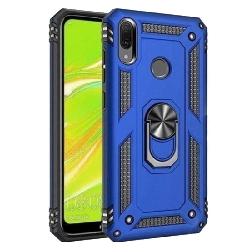 Θήκη Motomo Tough Armor With Ring για Xiaomi Redmi 14C - Χρώμα: Μπλε