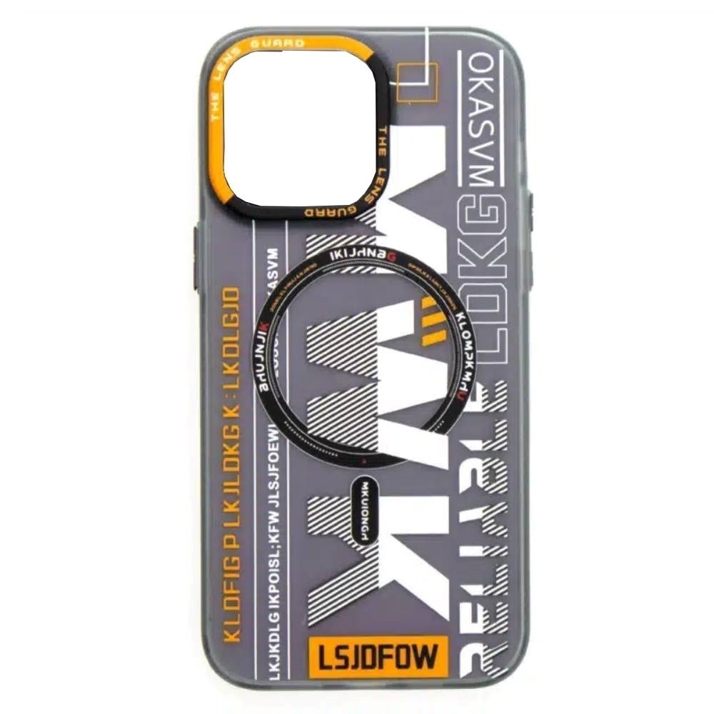 Mikwer MWK MagSafe Σκληρή Θήκη Σιλικόνης για Apple iPhone 15 Pro Max - Γκρί