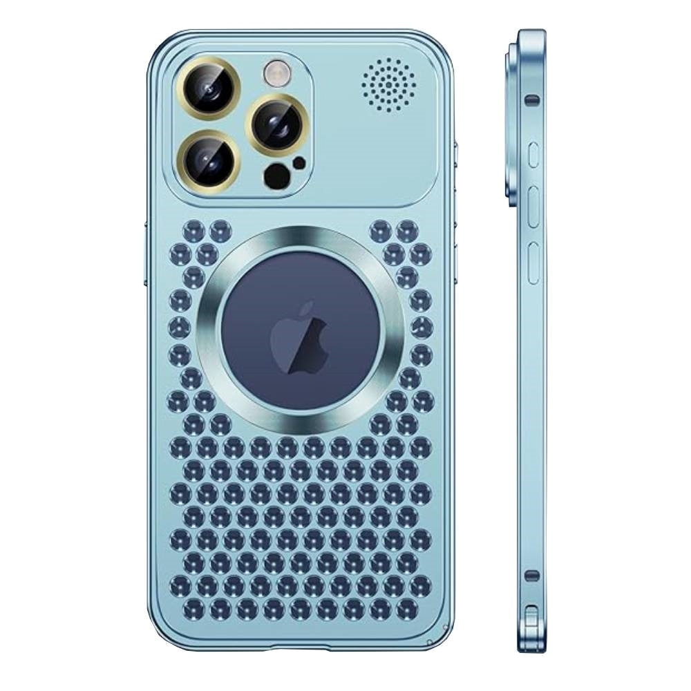 Θήκη κινητού Μεταλλικό Με Magsafe Για Apple iPhone 13 Pro Max - Μπλε
