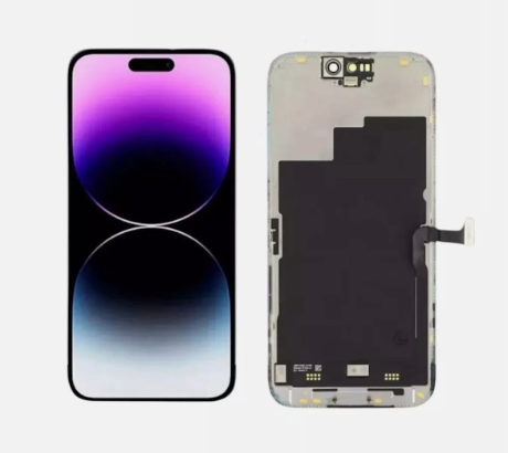 Incell FHD IC Οθόνη LCD με Μηχανισμό Αφής για iPhone 15 pro - Χρώμα: Μαύρο