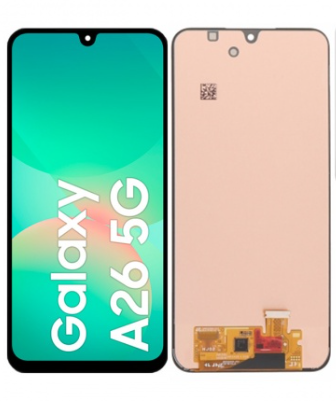 OEM Οθόνη LCD με Μηχανισμό Αφής για Samsung Galaxy A26 5G SM-A266B - Χρώμα: Μαύρο