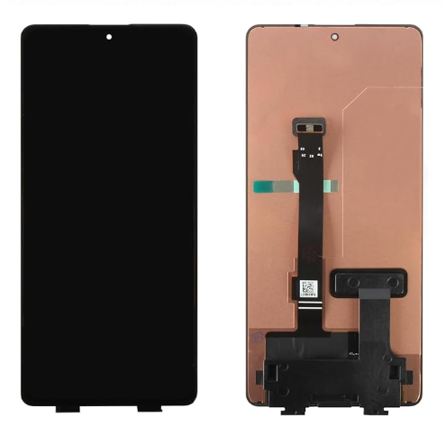 OLED Οθονη LCD και Μηχανισμος Αφης για Xiaomi Redmi Note 12 Pro 5G / 12 Pro Plus 5G / Poco X5 Pro - Χρώμα: Μαύρο