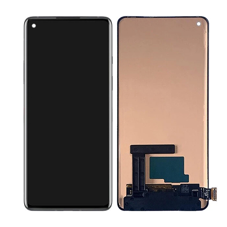 OLED Οθόνη LCD με Μηχανισμό Αφής για Oneplus 8 - Χρώμα: Μαύρο