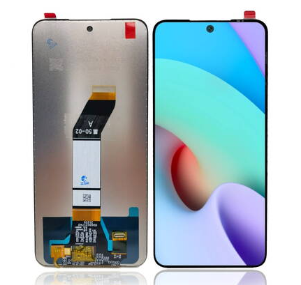 OEM Οθόνη Lcd με Μηχανισμό Αφής για Xiaomi Redmi 10 / 10 2022 / 10 Prime / 10 Prime 2022 Χρώμα: Μαύρο