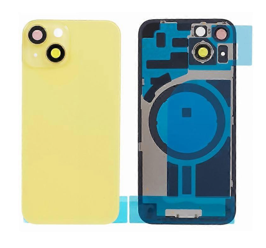 Πίσω Καπάκι Full Back Cover Magsafe Magnet για Apple iPhone 14 - Χρώμα: Yellow