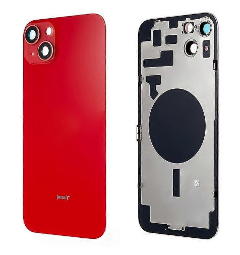Πίσω Καπάκι Full Back Cover Magsafe Magnet για Apple iPhone 14 - Χρώμα: Red