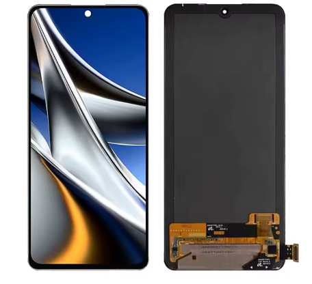 OEM Οθόνη LCD με Μηχανισμό Αφής για Xiaomi Poco X4 Pro 5G - Χρώμα: Μαύρο