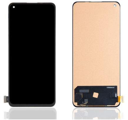 OEM Οθόνη LCD ( NO fingerprint ) με Μηχανισμό Αφής για Oneplus Nord 2 5G - Χρώμα: Μαύρο