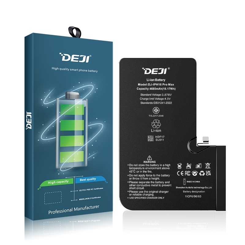 Deji Συμβατή Μπαταρία Αντικατάστασης για Apple iPhone 16 Pro Max - 4685 mAh