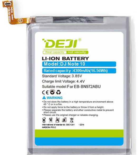 DEJI EB-BN970ABU Συμβατή Μπαταρία Αντικατάστασης για Samsung Galaxy Note 10 (N970) - 3500 mAh