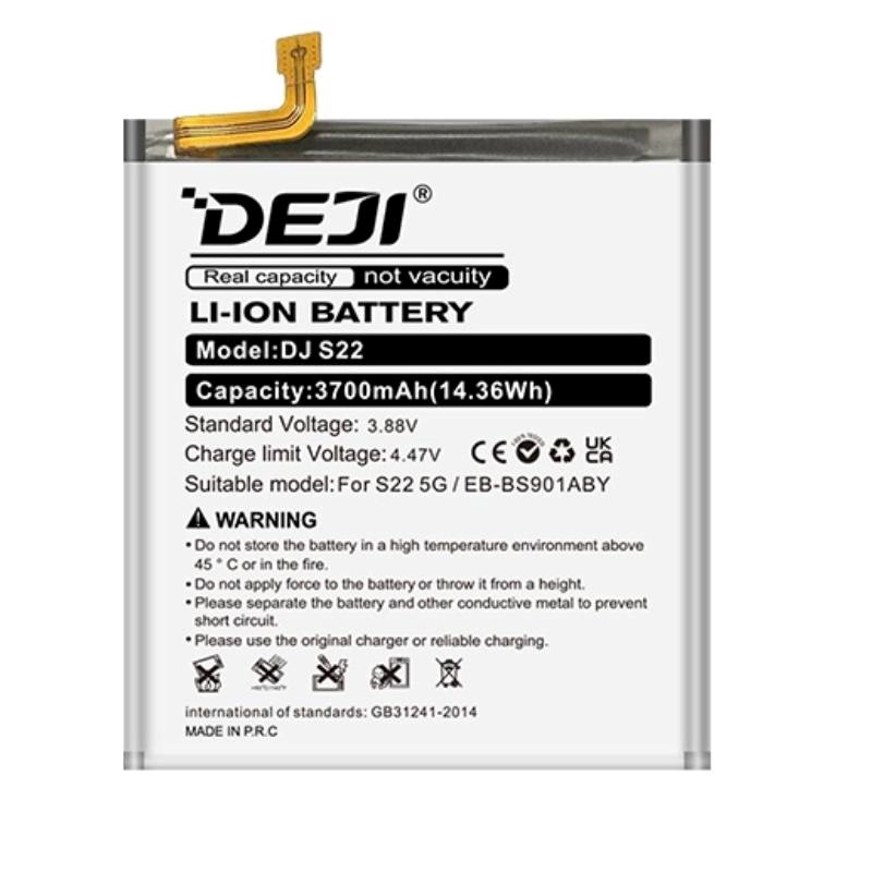 DEJI EB-BS901ABY Συμβατή Μπαταρία Αντικατάστασης για Samsung Galaxy S22 5G - 3700 mAh