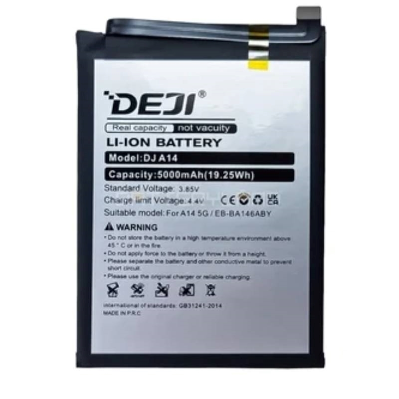DEJI EB-BA146ABY Συμβατή Μπαταρία Αντικατάστασης για Samsung Galaxy A14 5G (A146B A146P A146U A146W) - 5000 mAh