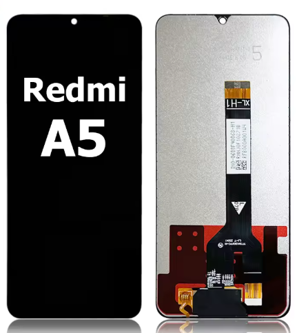 OEM Οθόνη LCD με Μηχανισμό Αφής για Xiaomi Redmi A5 4G - Χρώμα: Μαύρο