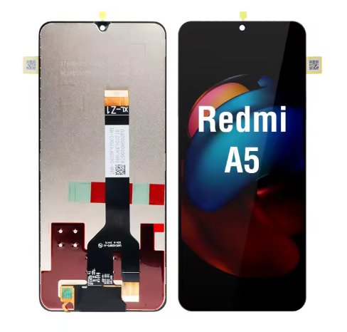 OEM Οθόνη LCD με Μηχανισμό Αφής για Xiaomi Redmi A5 5G - Χρώμα: Μαύρο