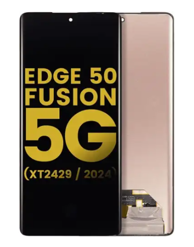 OEM Οθονη LCD με Μηχανισμος Αφης για Motorola Moto Edge 50 Fusion 5G - Χρώμα: Μαύρο