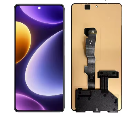 OEM Οθόνη LCD με Μηχανισμό Αφής για Xiaomi Poco F5 - Χρώμα: Μαύρο