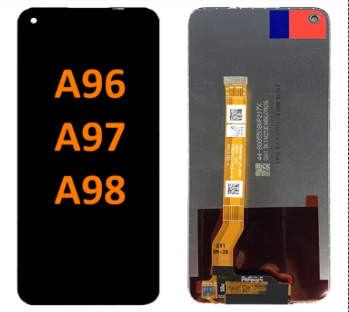 OEM Οθόνη LCD με Μηχανισμό Αφής για Oppo A96 / A97 / A98 5G - Χρώμα: Μαύρο