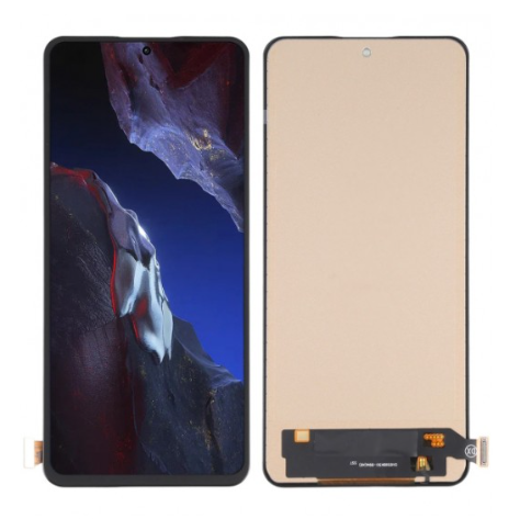 OEM Οθόνη LCD ( NO fingerprint ) με Μηχανισμό Αφής για Xiaomi Poco F5 Pro - Χρώμα: Μαύρο