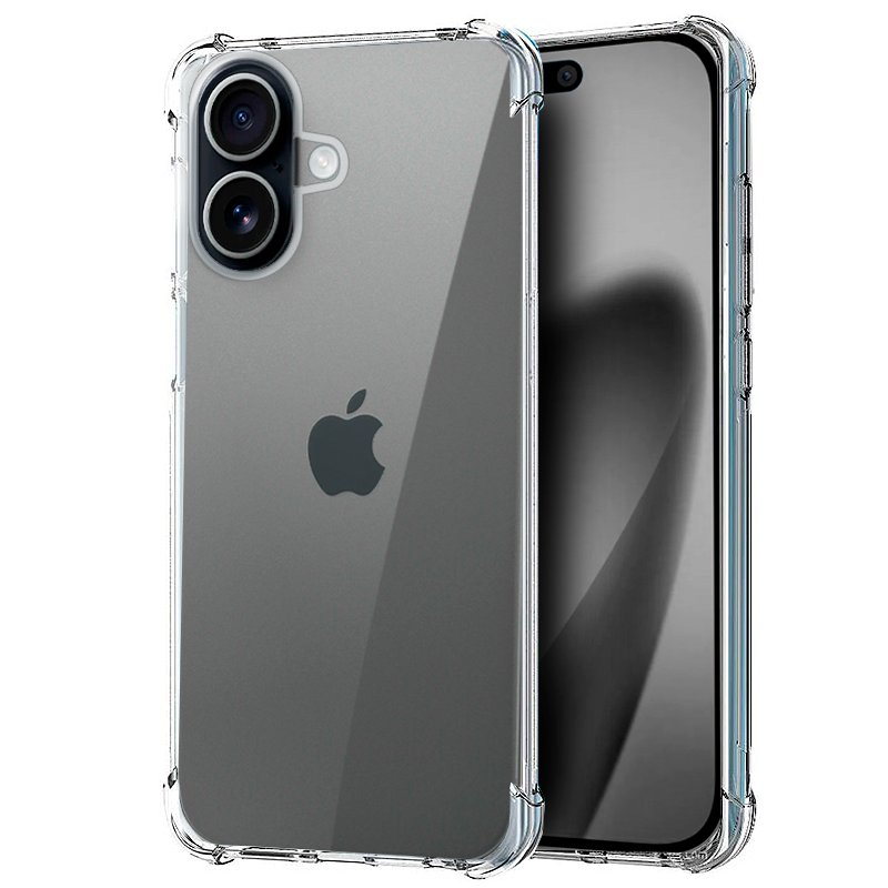 Θήκη Πλάτης Σιλικόνης Anti Shock 1.5mm για Apple iPhone 17 - Χρώμα: Διάφανο