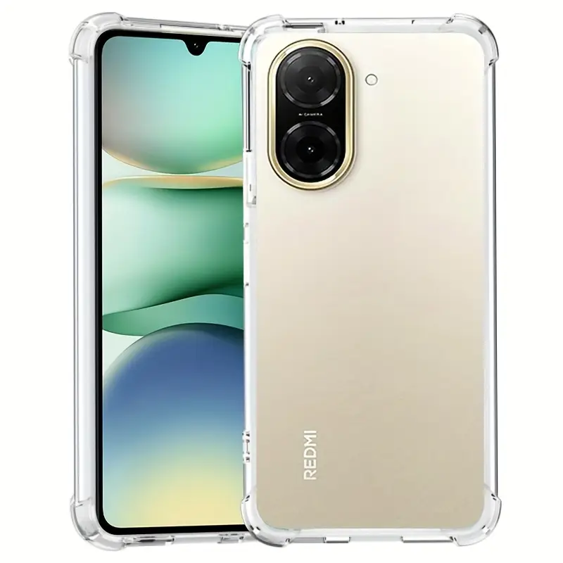Θήκη Πλάτης Σιλικόνης Anti Shock 1.5mm για Xiaomi Redmi A5 - Χρώμα: Διάφανο
