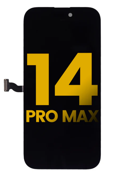 ZY Incell IC Οθόνη LCD με Μηχανισμό Αφής για iPhone 14 pro max - Χρώμα: Μαύρο