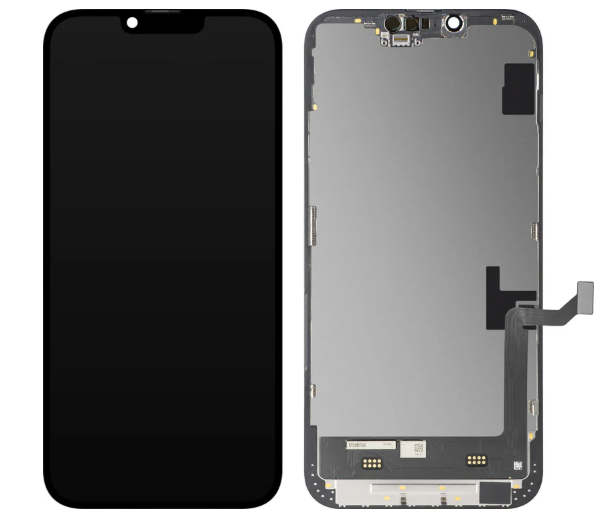 SOFT OLED Οθόνη LCD με Μηχανισμό Αφής για iPhone 14 Plus -Χρώμα: Μαύρο