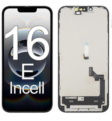 Incel Οθόνη LCD με Μηχανισμό Αφής για iPhone 16E - Χρώμα: Μαύρο