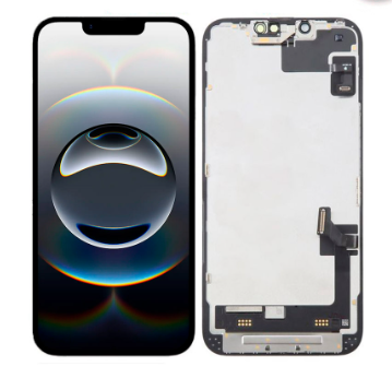 SOFT OLED Οθόνη LCD με Μηχανισμό Αφής για iPhone 16E - Χρώμα: Μαύρο
