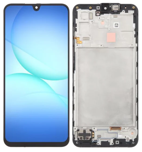 INCELL Οθόνη LCD με Μηχανισμό Αφής και πλαίσιο για Samsung Galaxy A17 4G - A175 - Χρώμα: Μαύρο