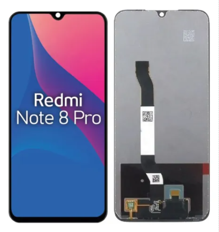 OEM FHD Οθόνη LCD με Μηχανισμό Αφής για Xiaomi Redmi Note 8 Pro - Χρώμα: Μαύρο