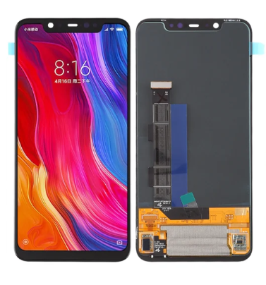 OLED Full HD Οθόνη LCD με Μηχανισμό Αφής για Xiaomi Mi 8 / MI 8 Pro - Χρώμα: Μαύρο