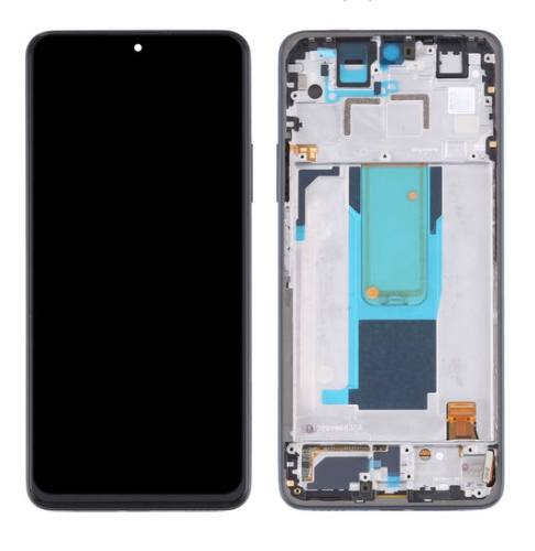OLED Οθόνη LCD με Μηχανισμό Αφής και Πλαίσιο για Xiaomi Mi 11i - Χρώμα: Μαύρο