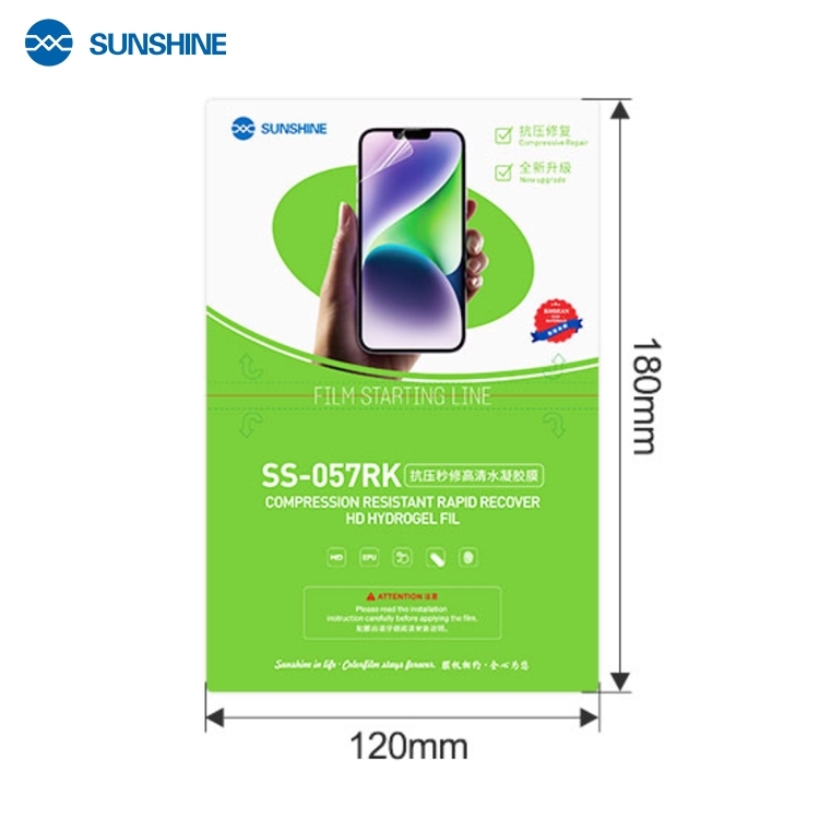 SUNSHINE SS-057RK Anti-stress instant repair high-definition hydrogel film (50pcs)