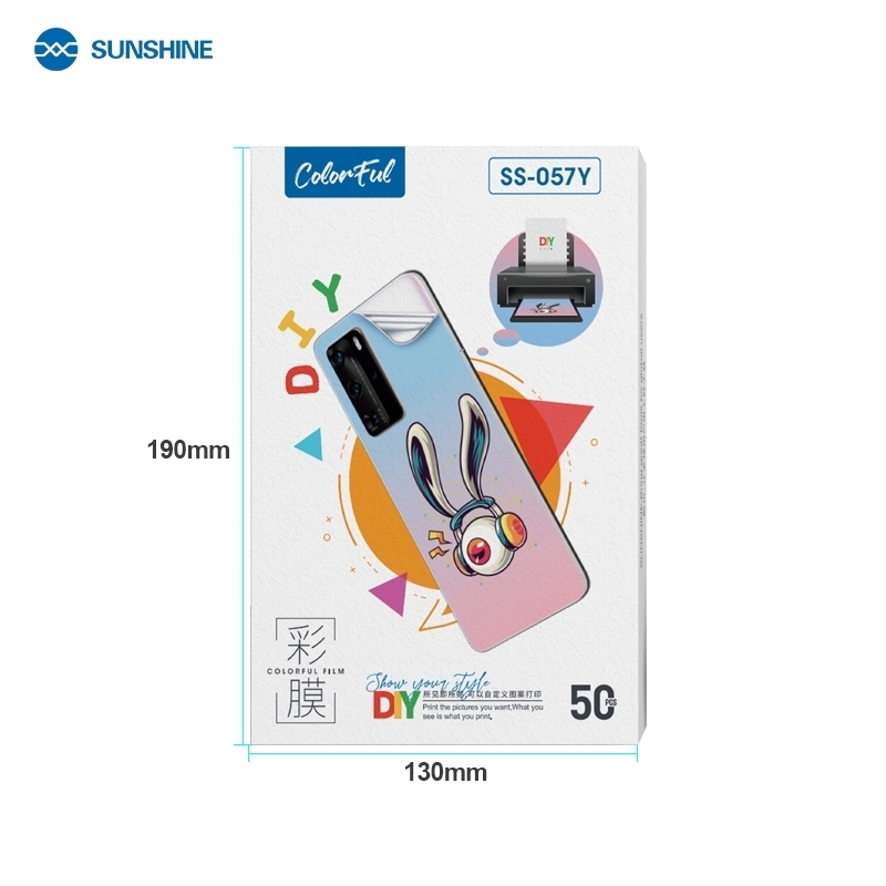 SUNSHINE SS-057Y DIY Color Film Printing Film (50Pcs)