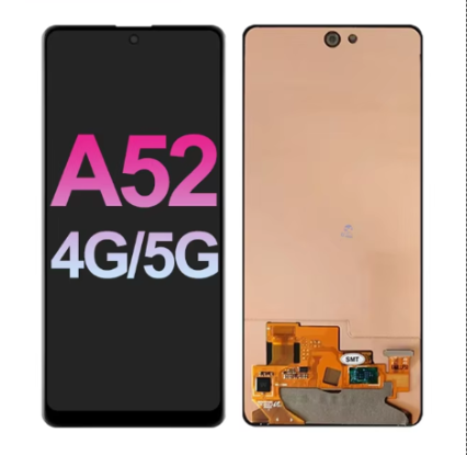 Incell Οθόνη LCD ( NO fingerprint ) με Μηχανισμό Αφής Assembly για Samsung Galaxy A52 4G A525F - Χρώμα: Μαύρο