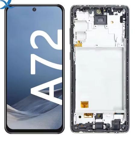Incell Οθόνη LCD με Μηχανισμό Αφής και Πλαίσιο για Samsung Galaxy A72 A725/A726 - Χρώμα: Μαύρο