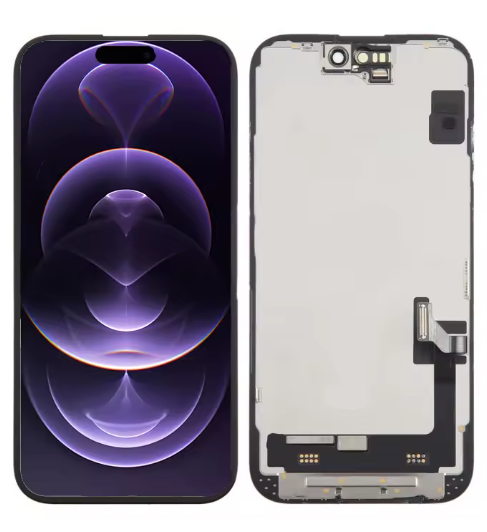Incell IC Οθόνη LCD με Μηχανισμό Αφής για iPhone 16 pro max - Χρώμα: Μαύρο