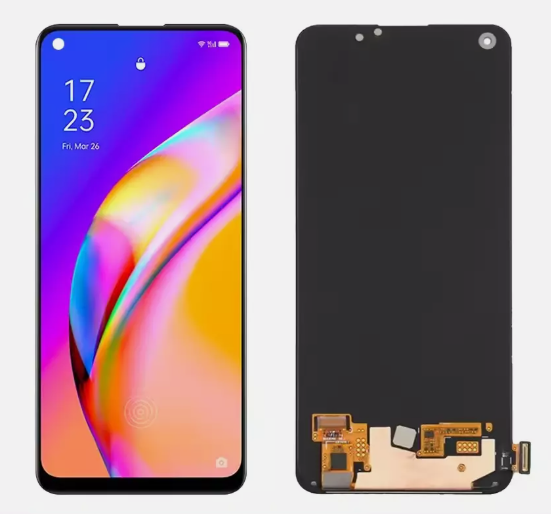 OEM Οθόνη LCD ( NO fingerprint ) με Μηχανισμό Αφής για OPPO A94 4G - Χρώμα: Μαύρο