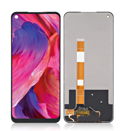 OEM Οθόνη LCD με Μηχανισμό Αφής για Oppo A54 4G - Χρώμα: Μαύρο