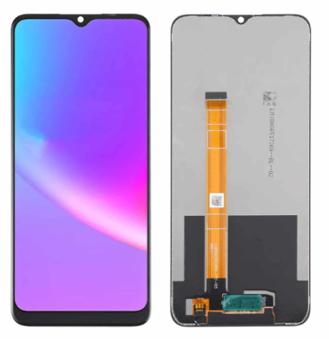 OEM Οθόνη LCD με Μηχανισμό Αφής για Realme C21 - Χρώμα: Μαύρο