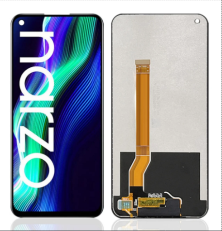ΟΕΜ Οθόνη Lcd με Μηχανισμό Αφής για Realme Narzo 50 Χρώμα: Μαύρο