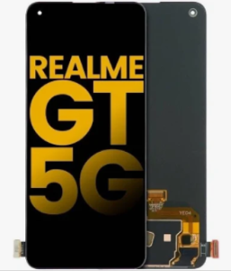 OLED Full HD Οθόνη LCD με Μηχανισμό Αφής για Realme GT 5G - Χρώμα: Μαύρο