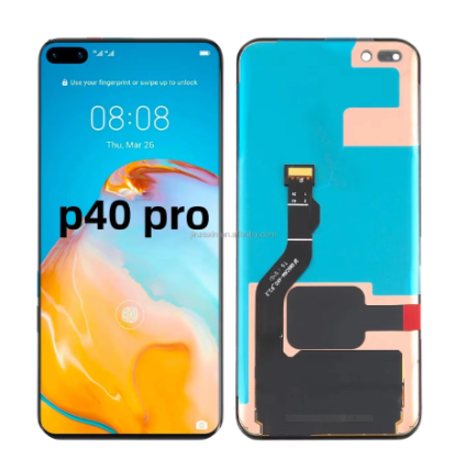 OLED Full HD Οθόνη LCD με Μηχανισμό Αφής για Huawei P40 Pro - Χρώμα: Μαύρο