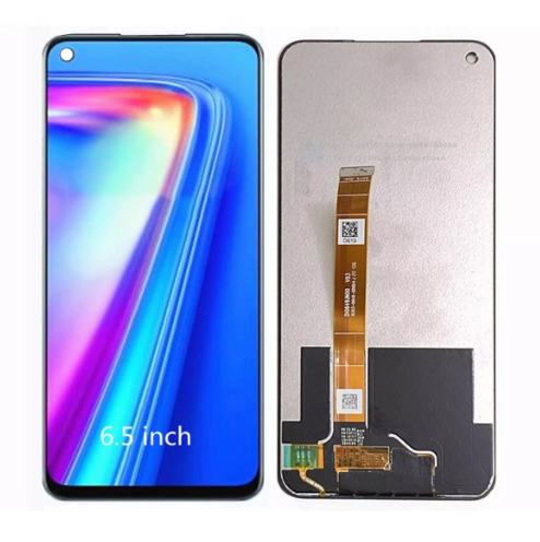OEM Οθόνη LCD με Μηχανισμό Αφής για Realme 7 4G - Χρώμα: Μαύρο