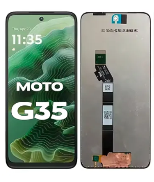 Incell Οθονη LCD με Μηχανισμος Αφης για Motorola Moto G35 - Χρώμα: Μαύρο