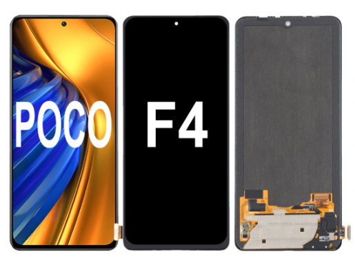 OLED Οθόνη LCD με Μηχανισμό Αφής για Xiaomi Poco F4 - Χρώμα: Μαύρο