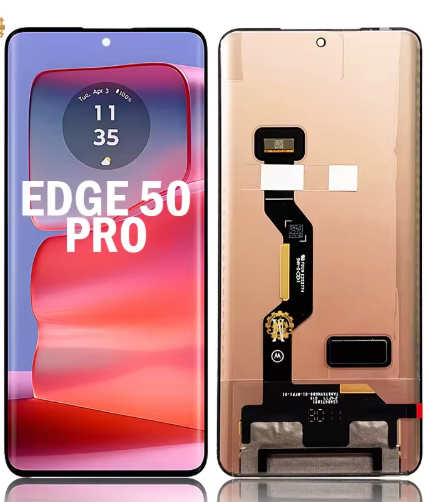 OLED Full HD Οθονη LCD με Μηχανισμος Αφης για Motorola Moto Edge 50 Pro - Χρώμα: Μαύρο