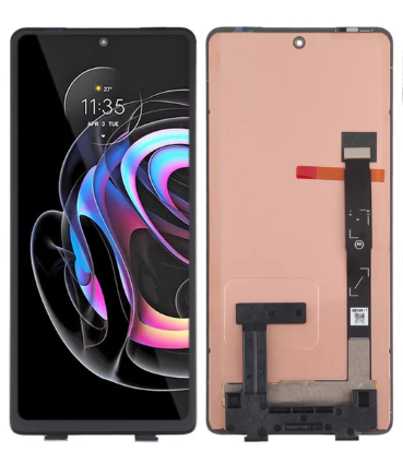 OEM Οθόνη LCD με Μηχανισμό Αφής για Motorola Moto Edge 20 5G - Χρώμα: Μαύρο