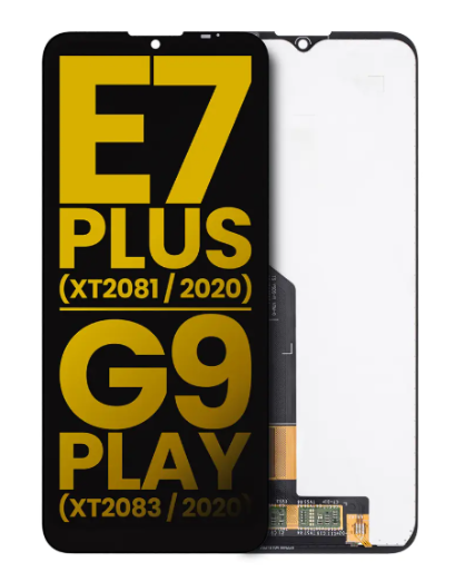 OEM Οθόνη LCD με Μηχανισμό Αφής για Motorola Moto E7 Plus (XT2081-1 2020) / G9 / G9 Play Χρώμα: Μαύρο