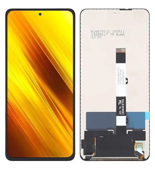 OEM Full HD Οθόνη LCD με Μηχανισμό Αφής για Xiaomi Mi 10T Lite 5G / Poco X3 / Poco X3 Pro / Poco X3 NFC / M2007J20CT / M2007J20CG Χρώμα: Μαύρο